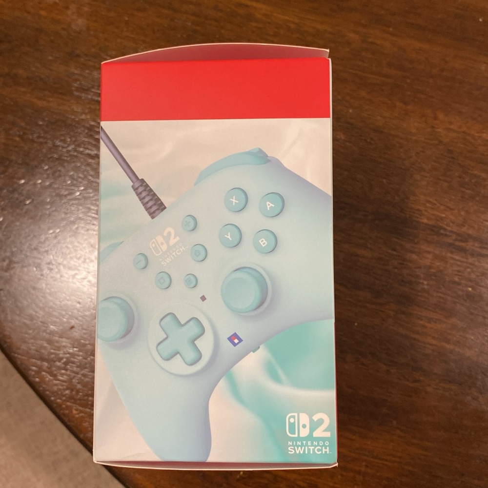 Brand New Horipad Turbo Wired Controller for Nintendo Switch 2- Light Blue - Picture 4 of 4